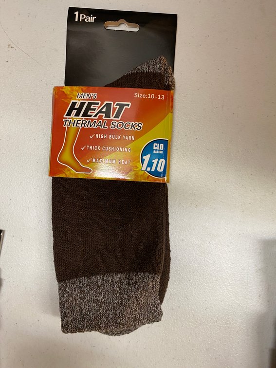 (3x) Mens Heat Thermal Socks