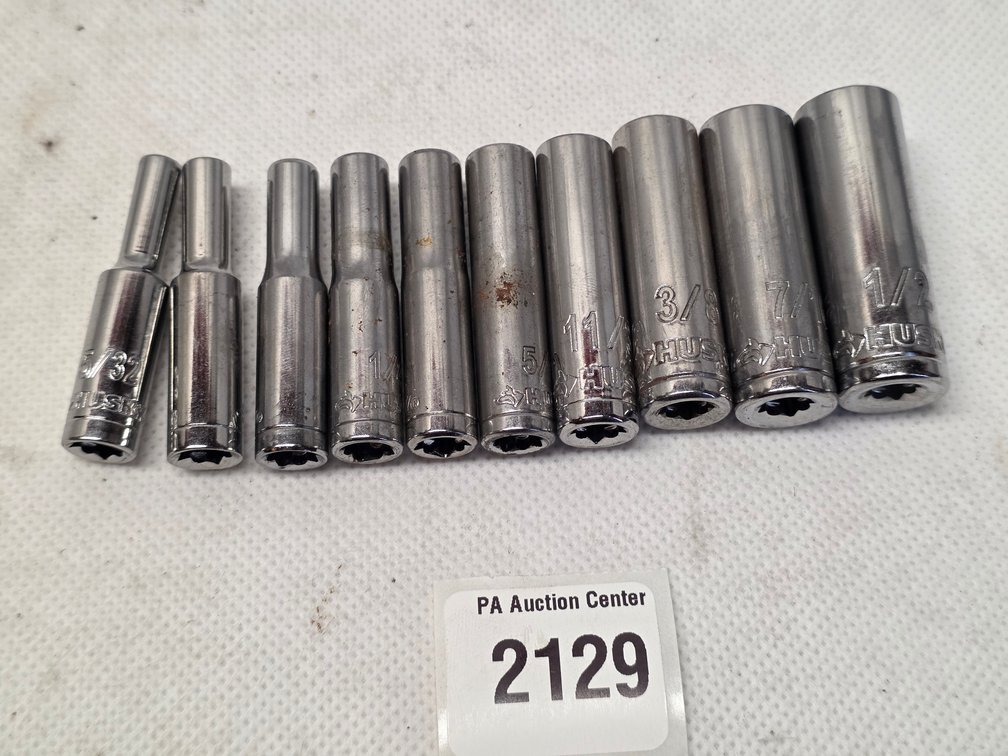 Husky Chrome Socket Set Assorted Sizes