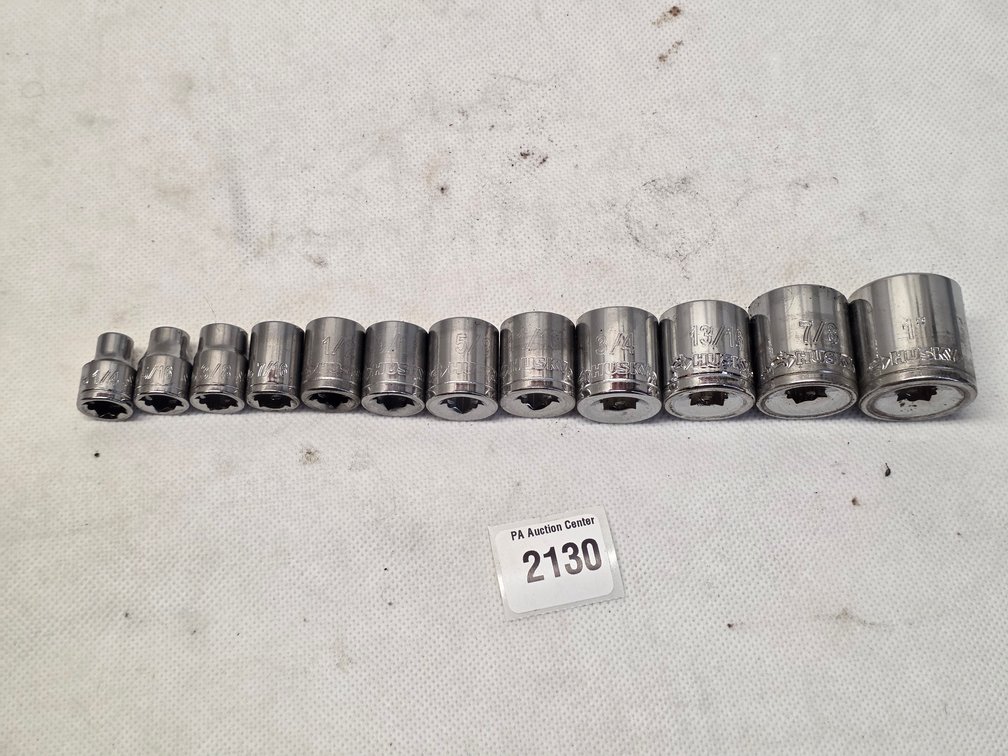 Husky Socket Set with Various Sizes