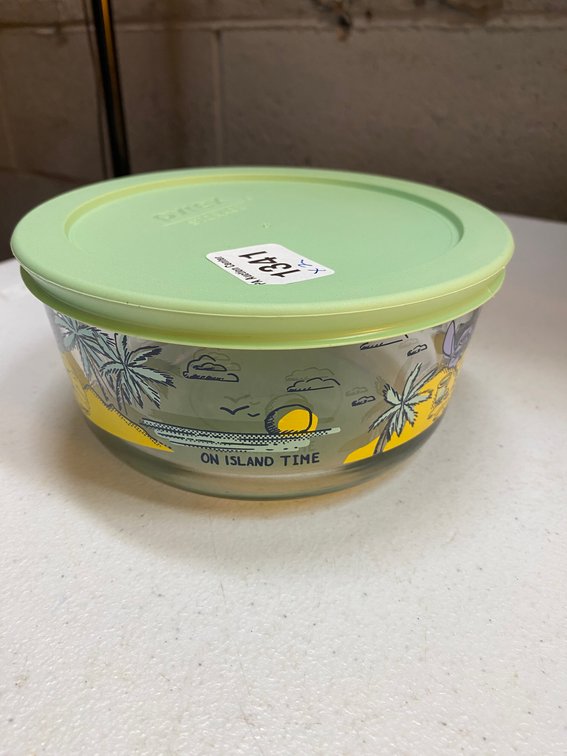 (2x) 4 cupStitch Pyrex