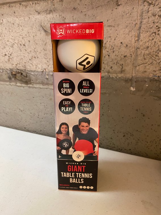3pk Giant Table Balls