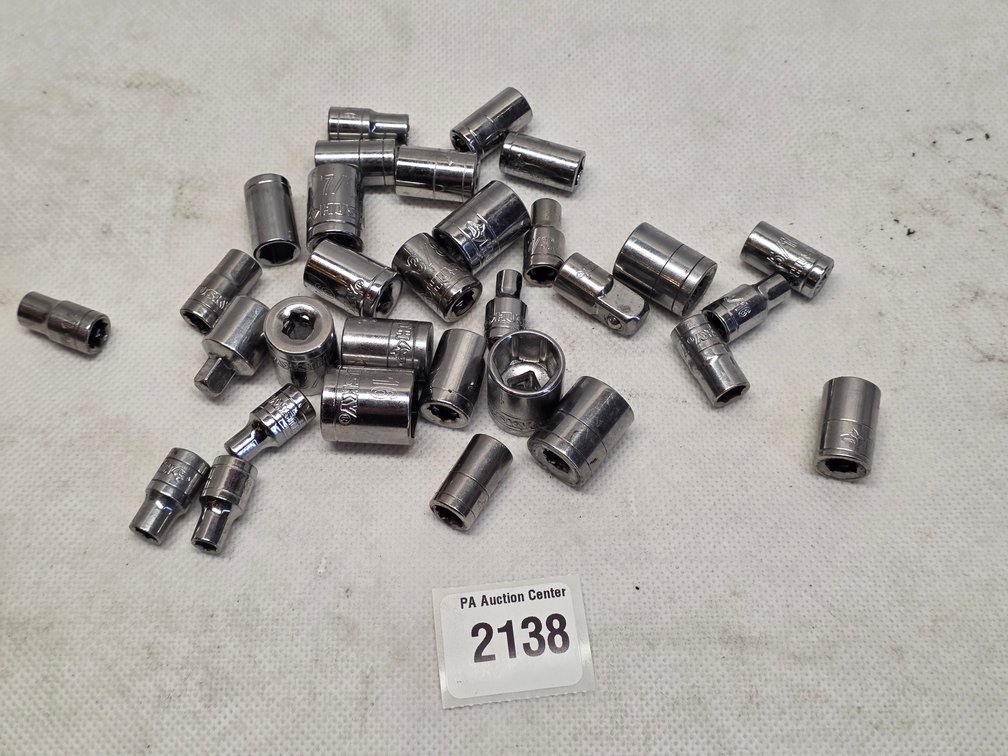 Husky Chrome Socket Set Lot