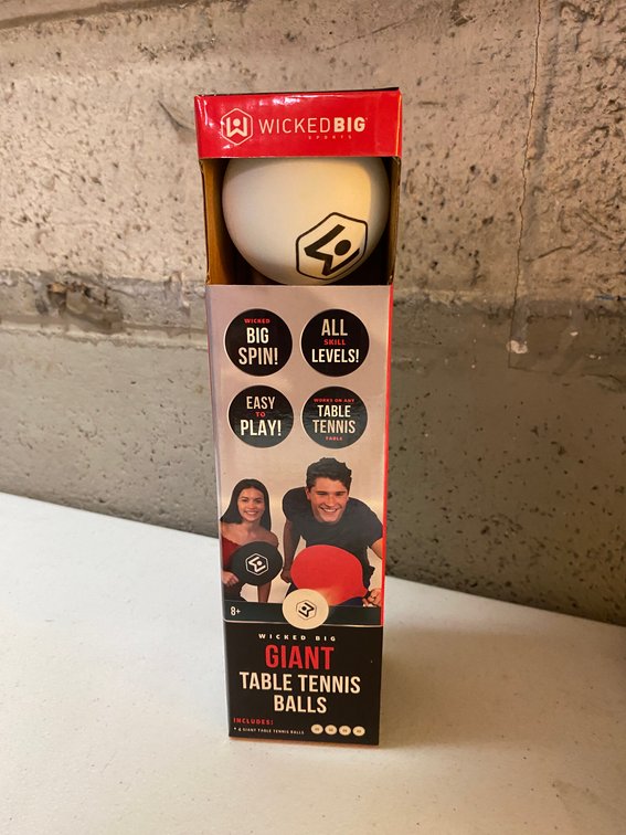 3pk Giant Table Balls