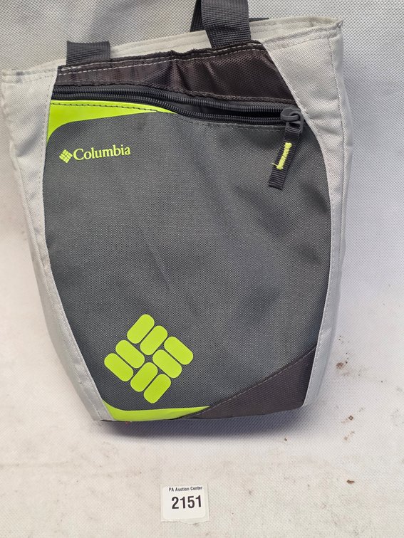 Columbia Reflective Pouch Bag with Neon Logo