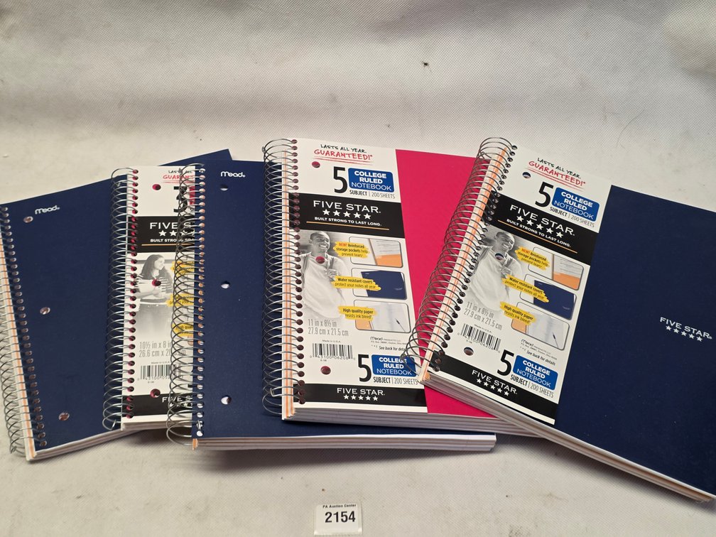 Mead  5-Subject Notebooks Bundle