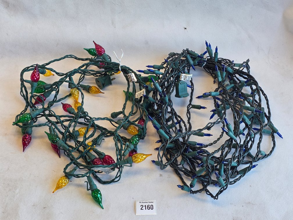 Multicolored Christmas String Lights