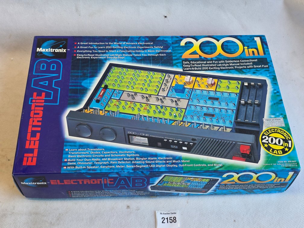 Maxitronix 200-in-1 Electronic Lab Kit - USED