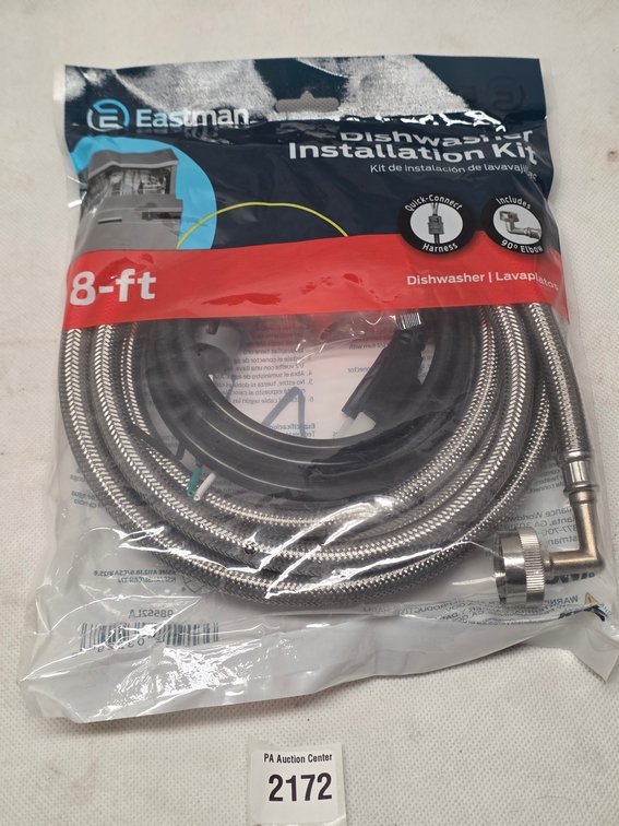 Eastman 8-ft Dishwasher Installation Kit