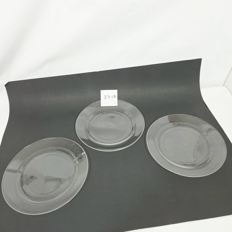 Arc France Glass Dinner Plate Set