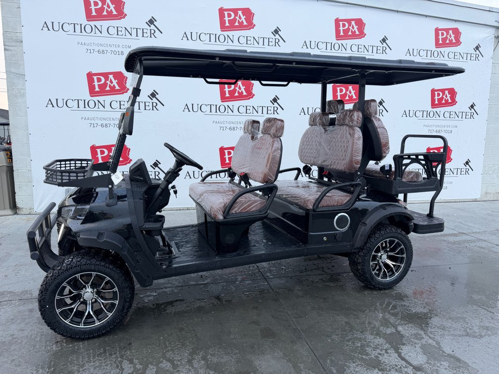 New SDLOOL 60V Electric Golf Cart Black