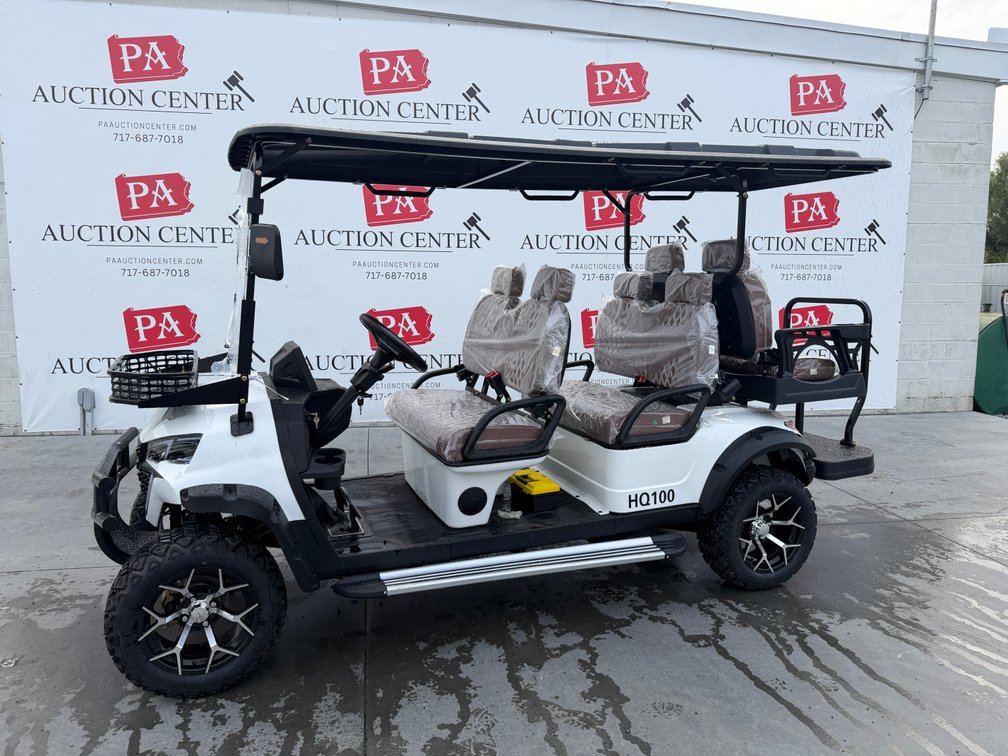 New SDLANCH  60V Electric Golf Cart White
