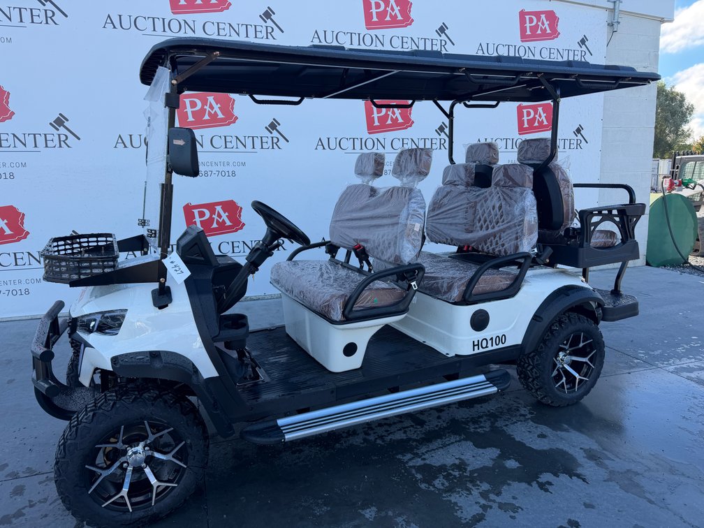 New SDLANCH  60V Electric Golf Cart White