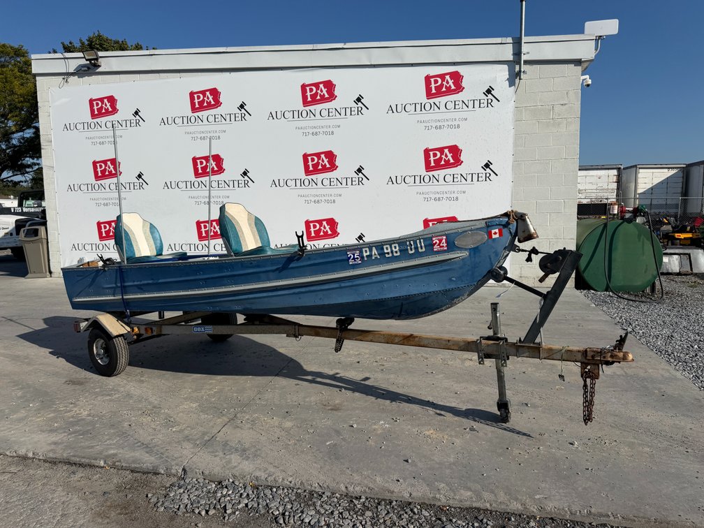 Feathercraft 13' Boat W/ Trailer