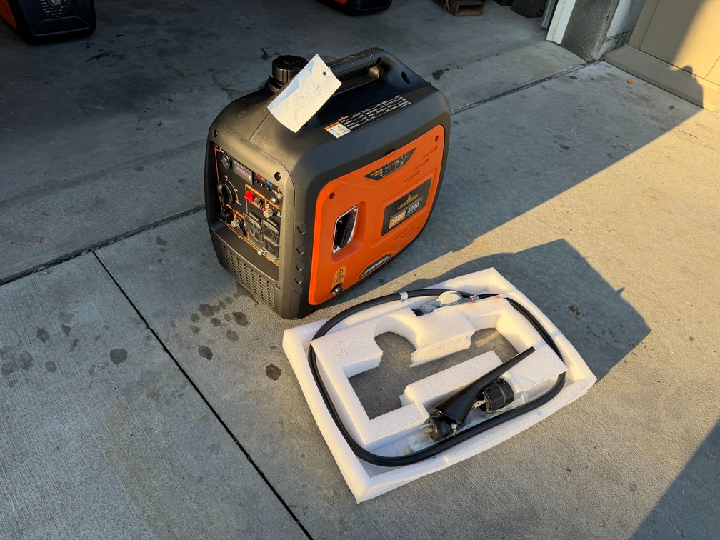 New Landhonor 4,000 Watt Dual Fuel Generator