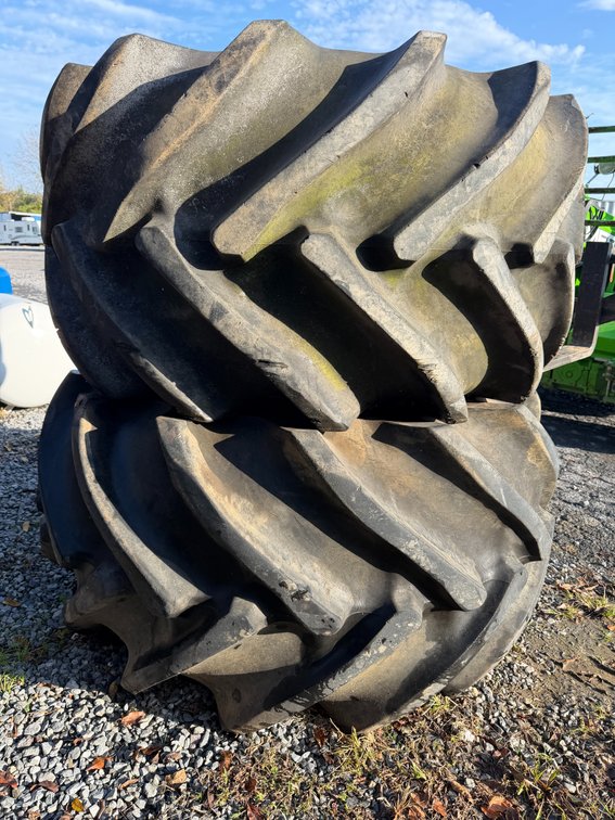 Set Of (2) 67X34.00-30 Tractor Tires W/ Rims