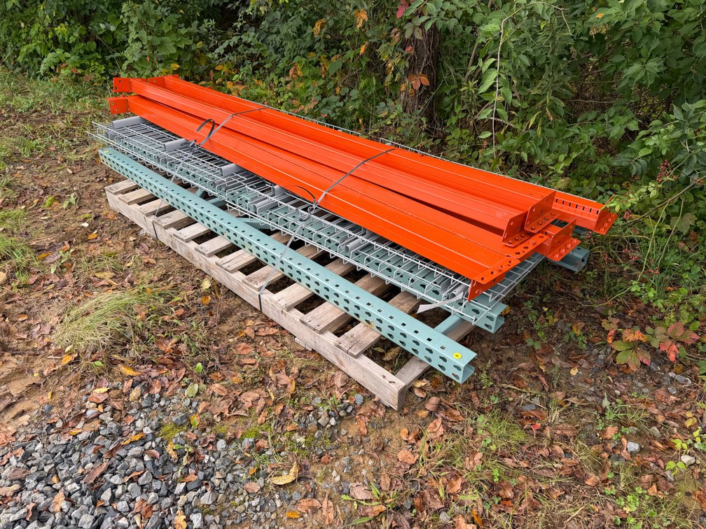 Skid Lot Of Pallet Racking