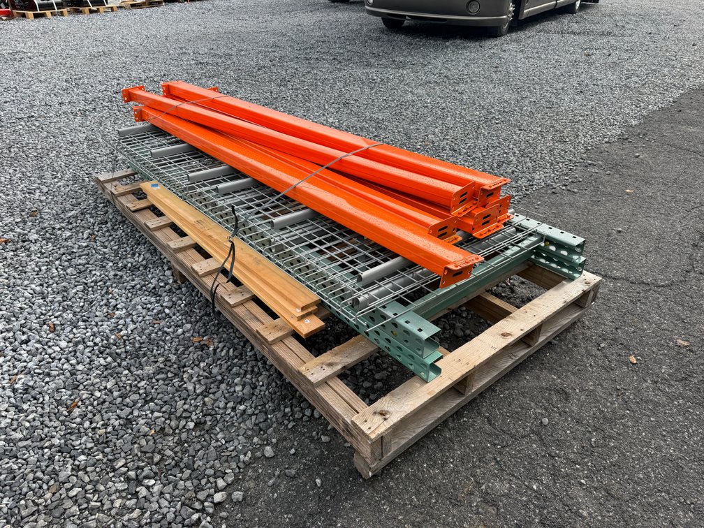 Skid Lot Of Pallet Racking