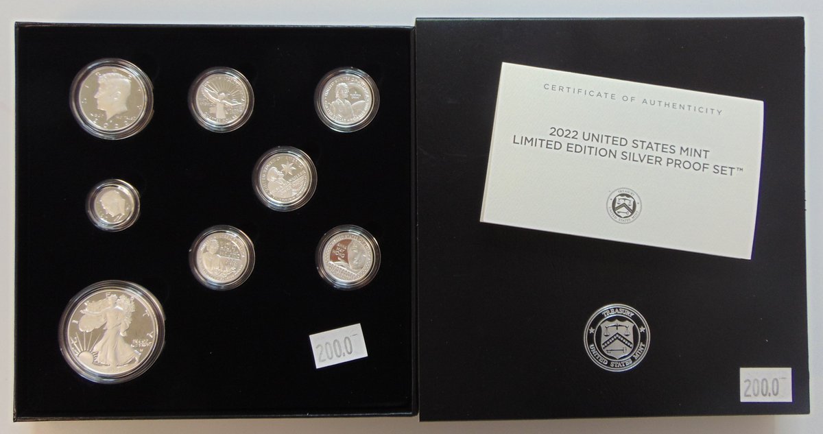 2022-S U.S. Mint Limited Edition Silver Proof Set