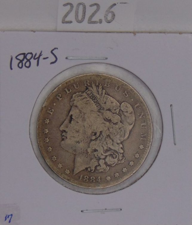 1884-S Morgan Dollar G.