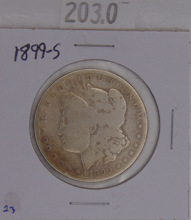 1899-S Morgan Dollar G.