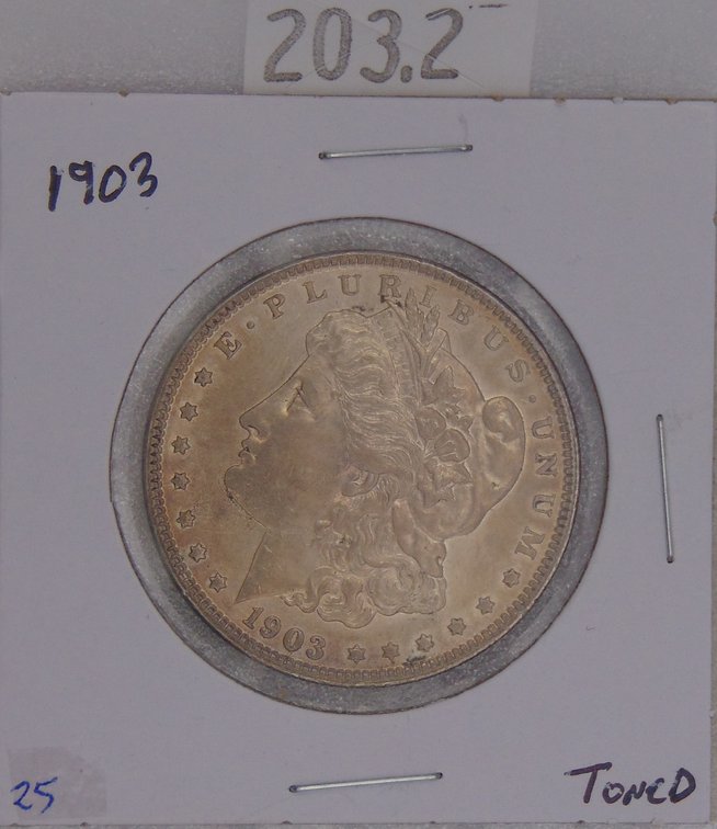 1903 Morgan Dollar AU.