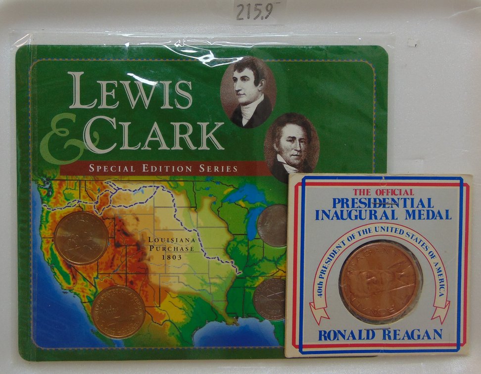 "Lewis & Clark Special Edition Series". "The Official Presidential Inaugural Medal Ronald Reagan".
