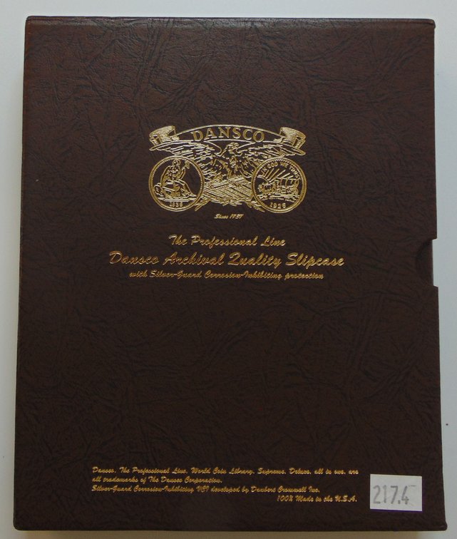 Dansco Jefferson Nickels 1938-2005 Album in Dansco Slipcase. Complete.