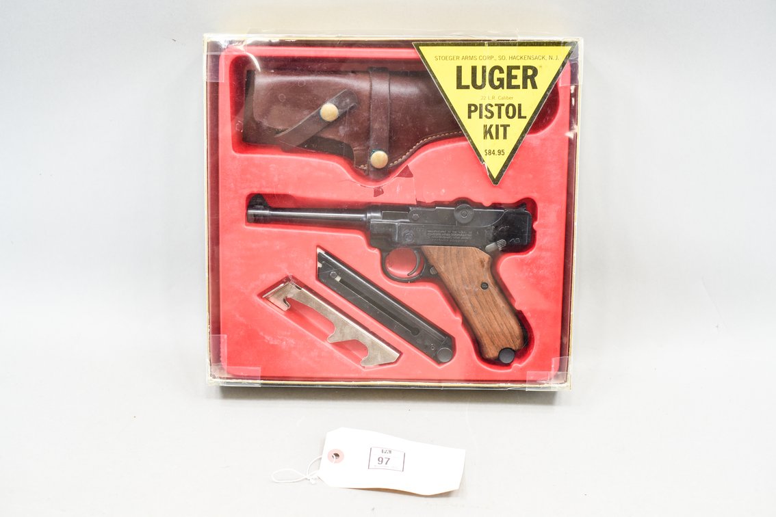 (R) "NOS" Stoeger Luger .22LR Pistol Kit