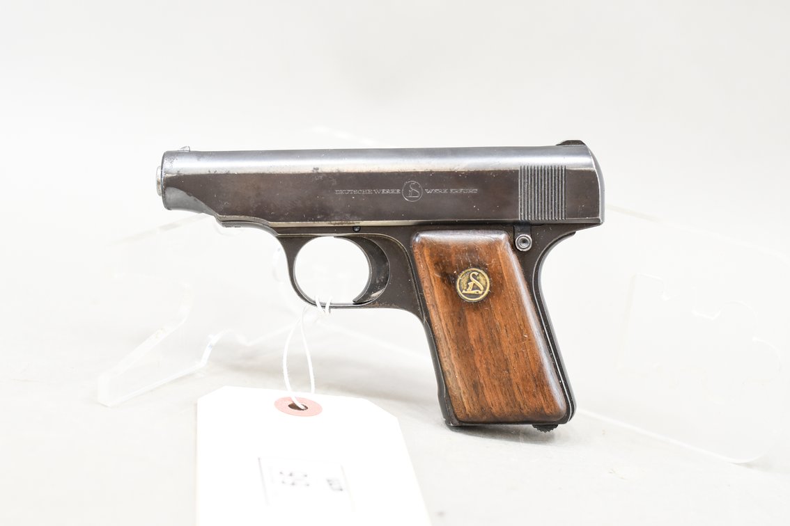 (CR) Deutsche Werke Ortgies .25Acp Pistol
