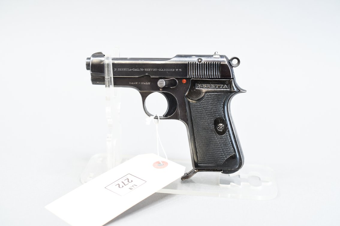 (CR) P. Beretta Model 1935 Brevette 7.65mm Pistol