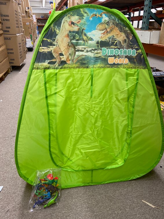 (140x Bid)29.5"x36" Kids Play Tent