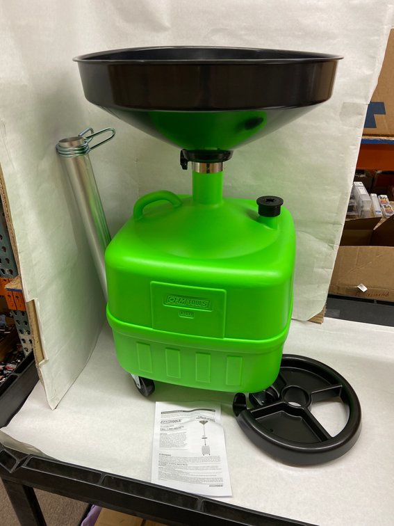 OEM Tools 9gal Upright Portable Oil Drain