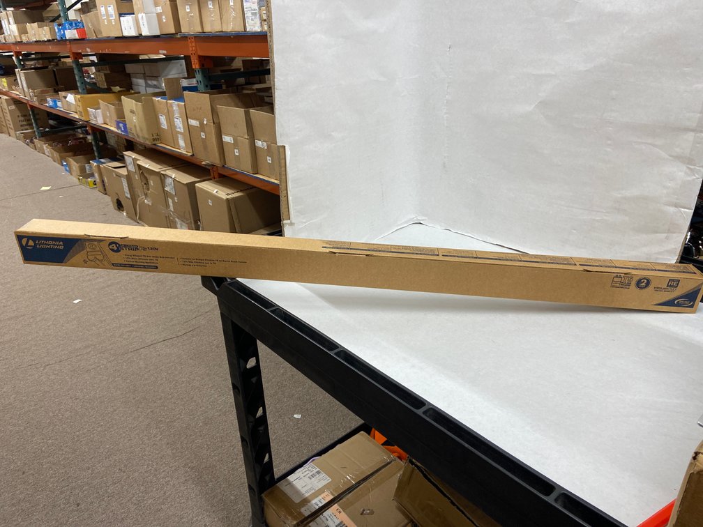 (12x Bid)Lithonia Lighting 4ft 2-Lamp Strip