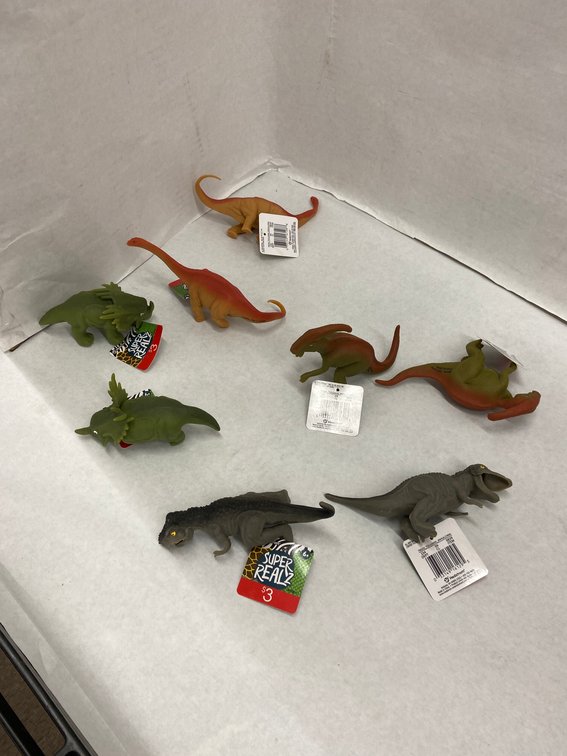 (246x Bid)Hedstrom 8pc Stretchy Animal Figure