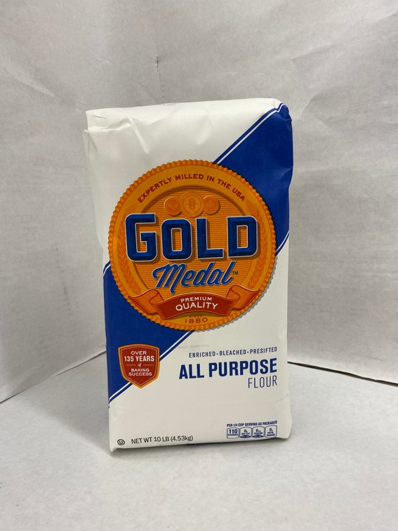 (20x Bid)Gold Metal 10lb All Purpose Flour
