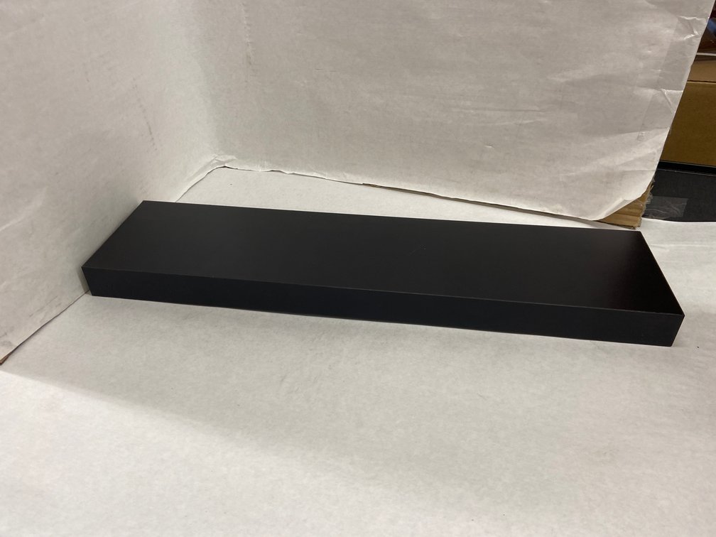 (24x Bid)Mainstays 23"x5.5"x1.5" Floating Wall Shelf