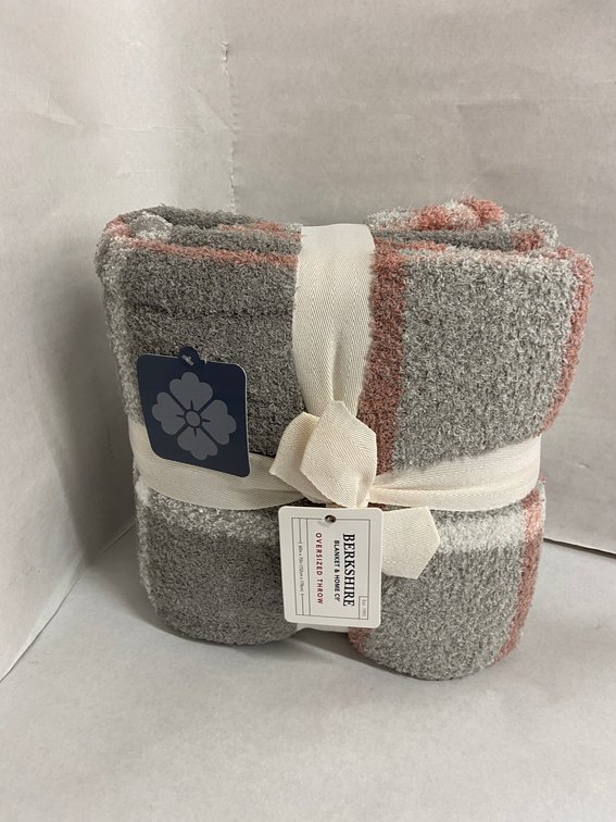 (2x Bid)Berkshire 60"x70" Throw Blanket