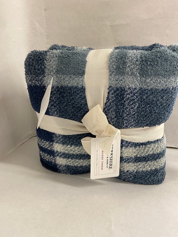 (2x Bid)Berkshire 60"x70" Throw Blanket