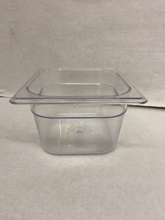 (24x Bid)Rubbermaid 1.5QT Plastic Food Pan