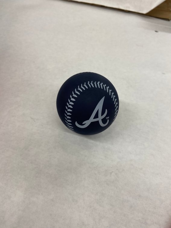 (64x Bid)MLB Atlanta Braves High Bounce Ball