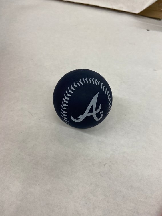 (128x Bid)MLB Atlanta Braves High Bounce Ball