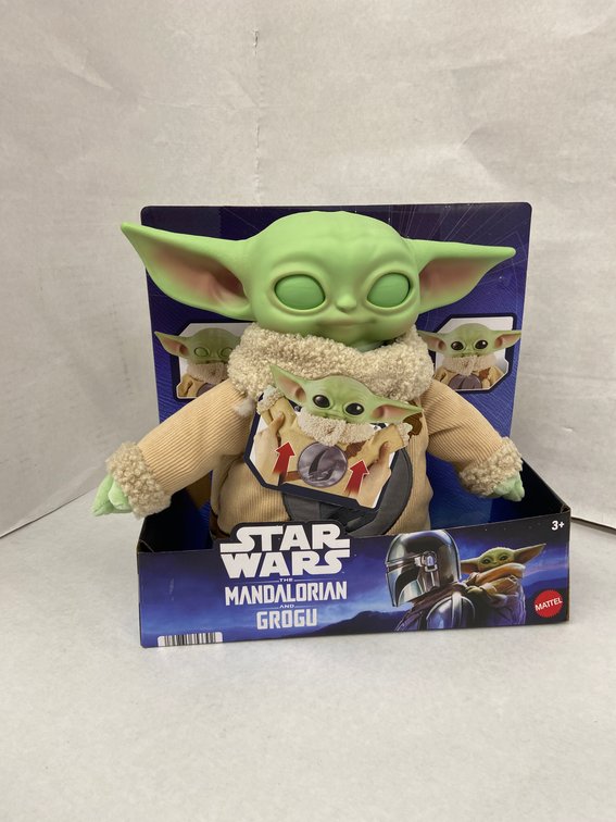 (2x Bid)Star Wars The Mandalorian & Grogu Figure