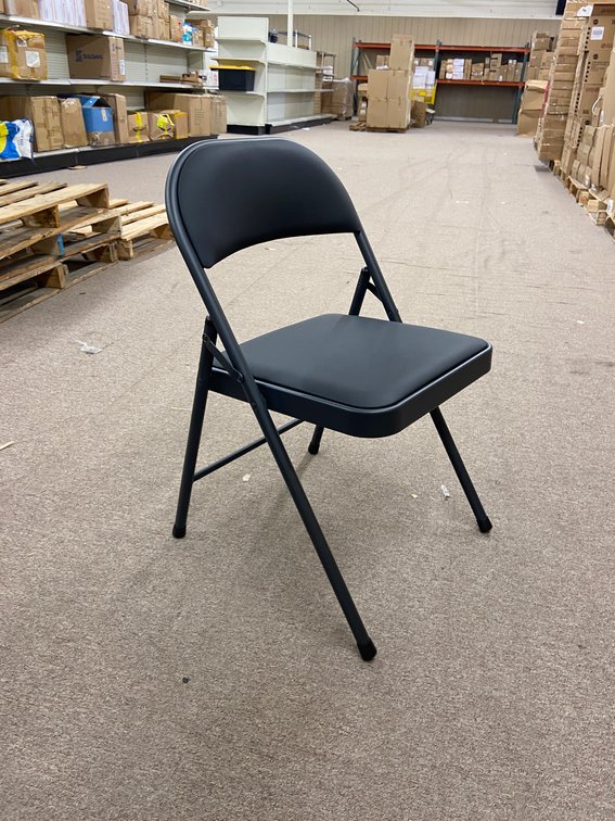 (8x Bid)Vinyl Padded Folding Chair