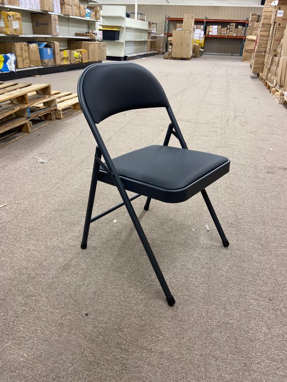 (12x Bid)Vinyl Padded Folding Chair