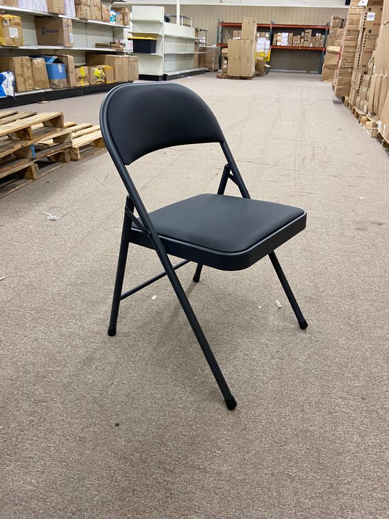(4x Bid)Vinyl Padded Folding Chair
