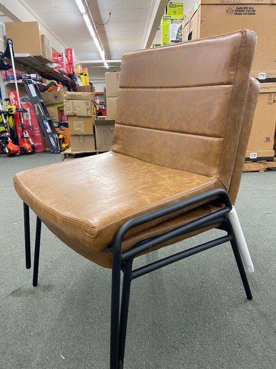 (6x Bid)Room Essentials 2pk Stackable Chair Set