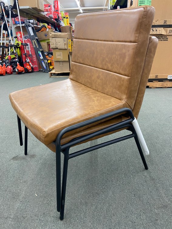 (2x Bid)Room Essentials 2pk Stackable Chair Set