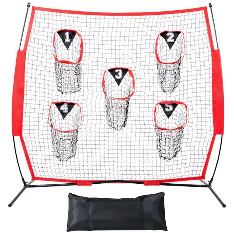 (2x Bid)Vevor 7'x7' Football/ Rugby Training Net