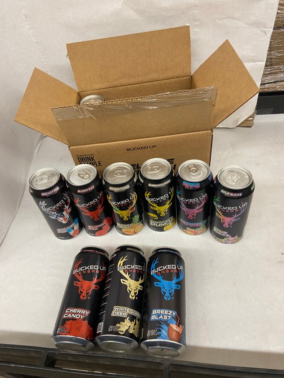 Buckled Up 12pk 16oz Energy Drink Variety Pack