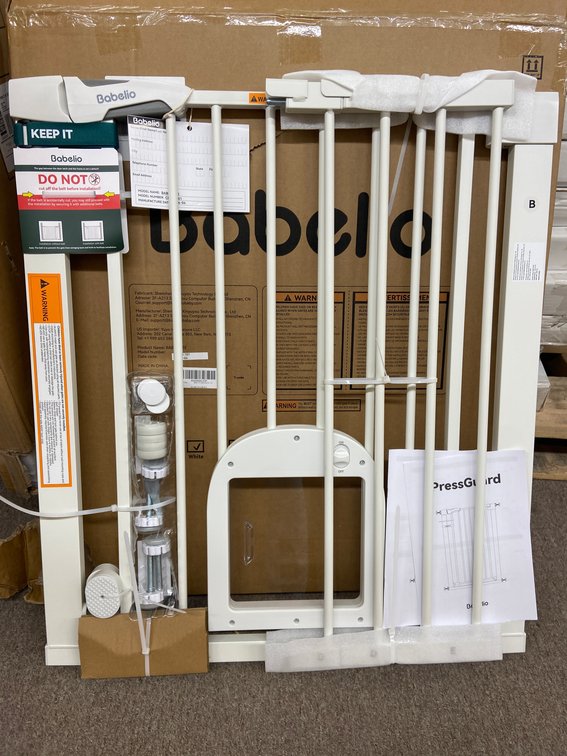 Babelio 30" Baby Gate W/ Cat Door